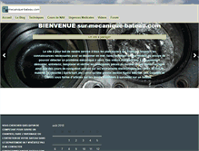 Tablet Screenshot of mecanique-bateau.com
